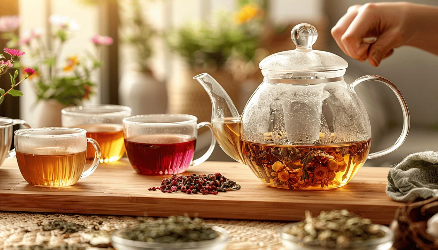 Soothing stress and anxiety with calming herbal teas and their brewing techniques